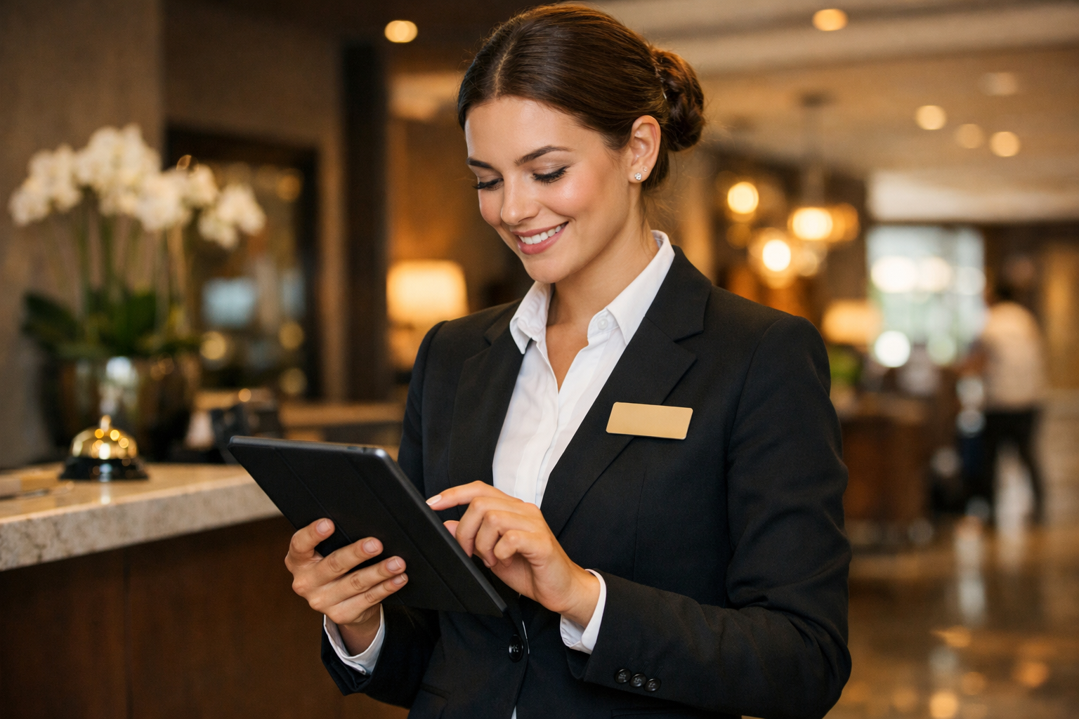 Hospitality Worker Tablet-1